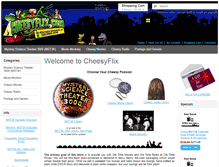 Tablet Screenshot of cheesyflix.com